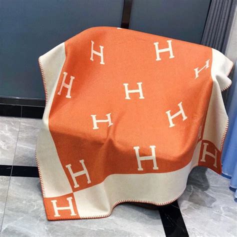 hermes blanket dupe|hermes throw blanket etsy.